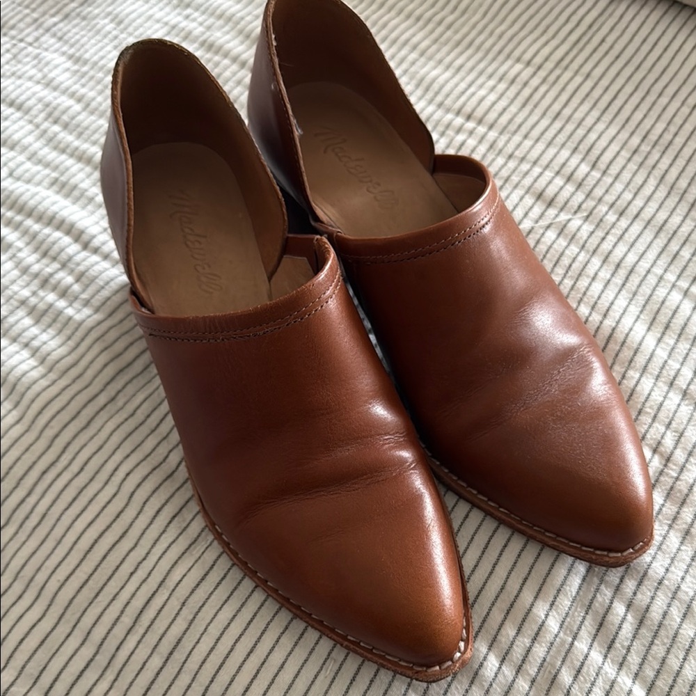 Madewell Women's Brown Leather Loafers